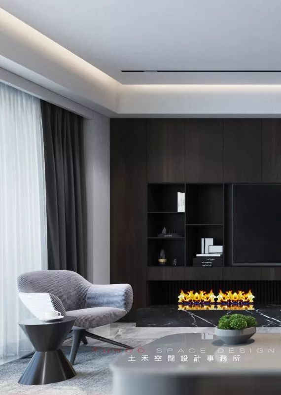 华贸铂金府私宅 | 阳光下的优雅极简空间-68