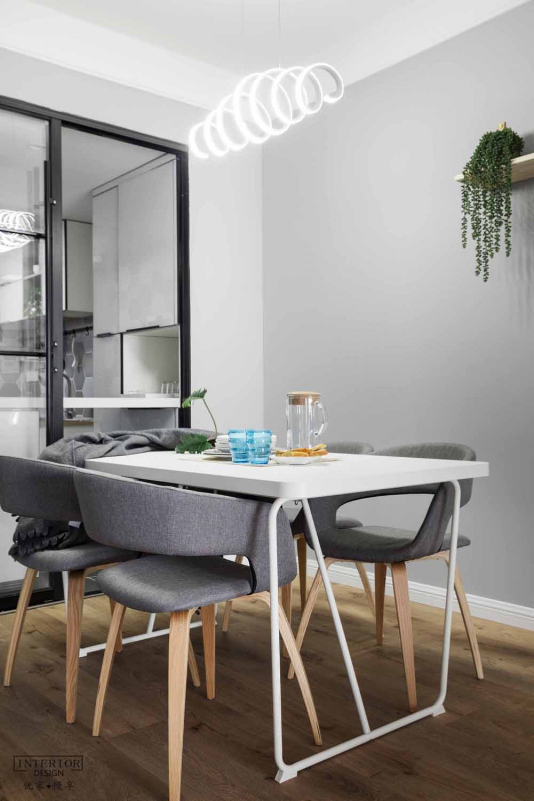 125㎡成都北欧风私宅 优家慢享设计-12