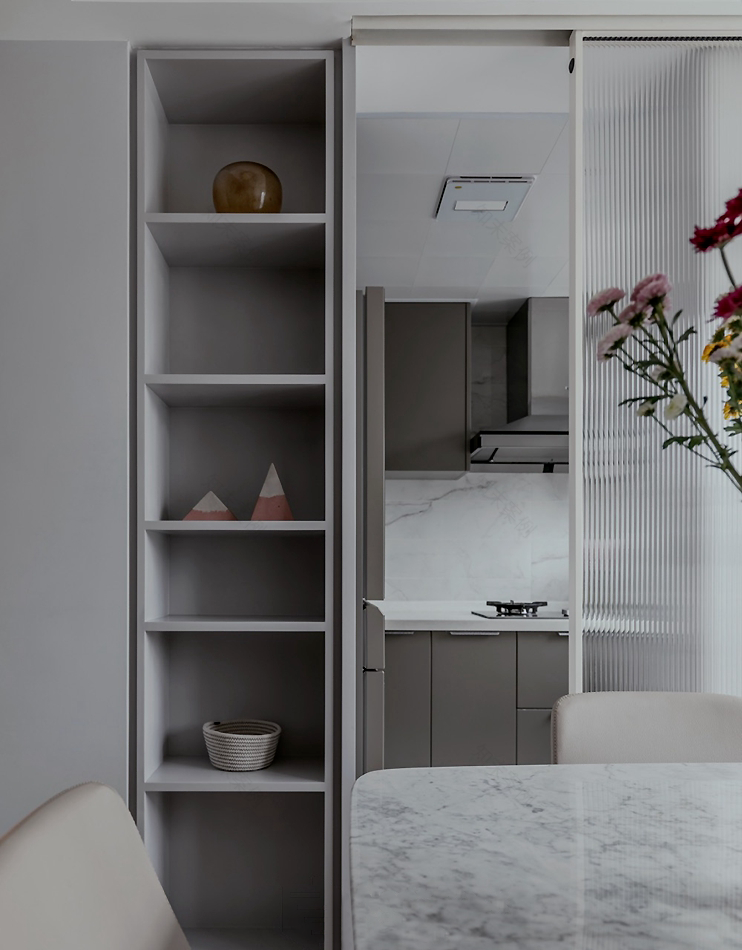 咸阳 110㎡现代轻奢三室,步入式衣帽间实力与颜值并存!-44