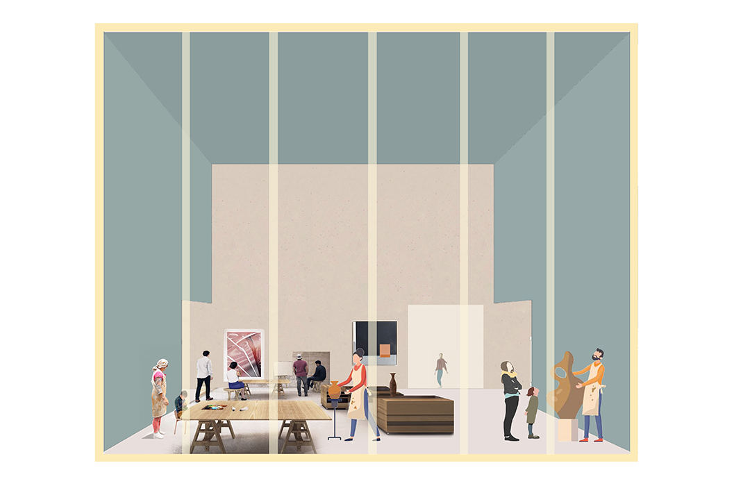 中标候选方案，画匣子：罗湖美术馆丨中国深圳丨亩加设计-25