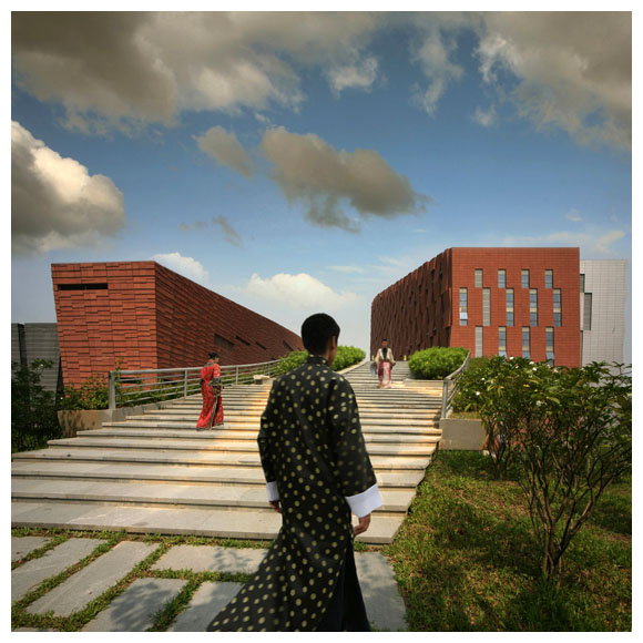 人造紅色峽谷，廣州白雲國際會議中心／BURO II + CITIC | FAM-24