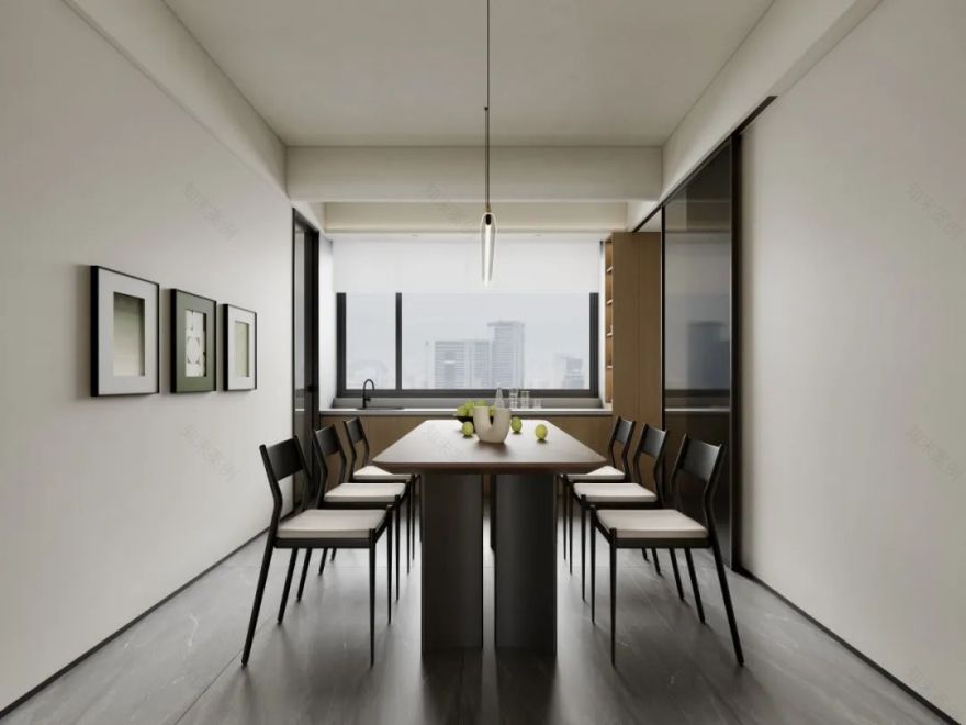 190㎡现代原木丨铂悦城丨中国湖南丨纵向·空间设计-13