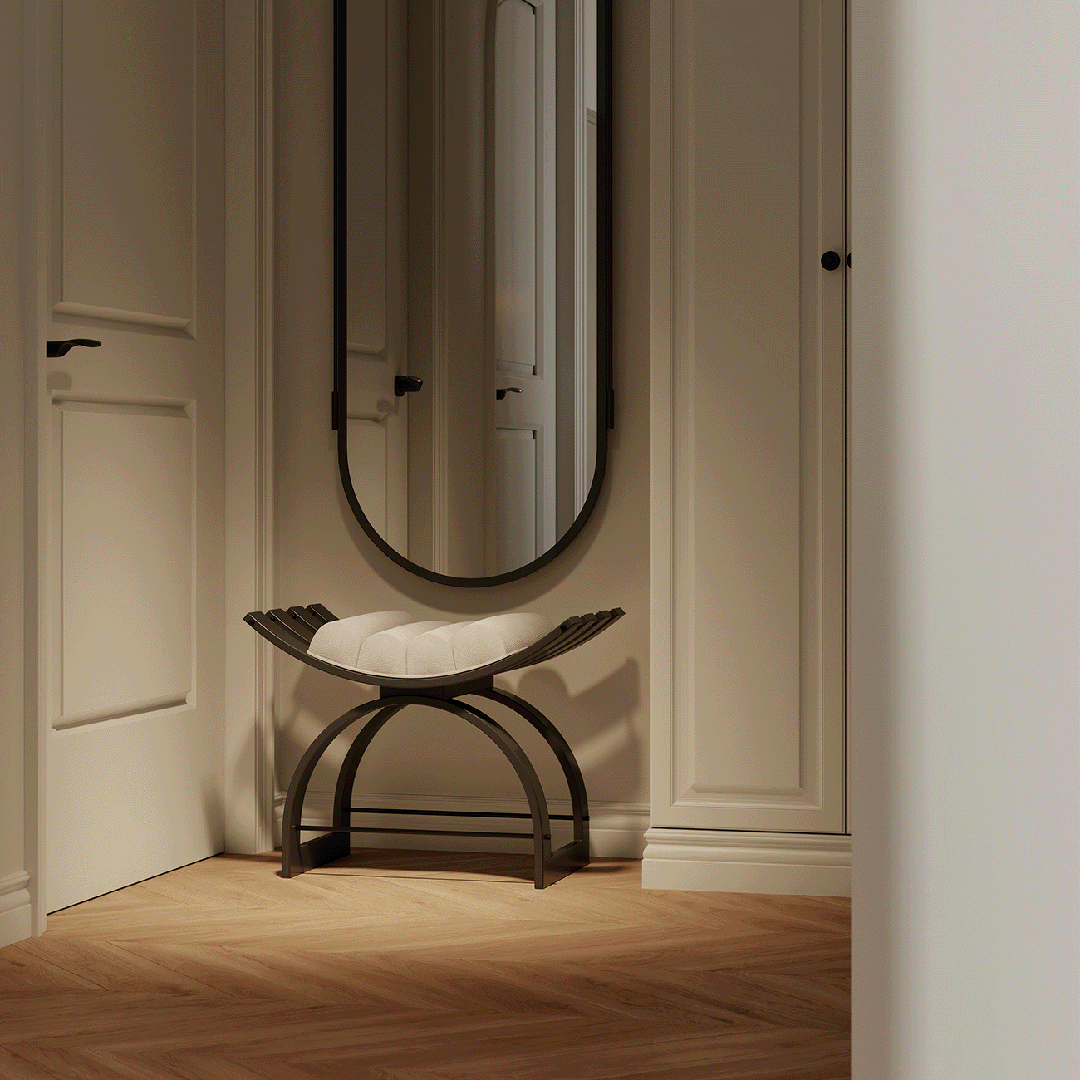 都市经典小区美式奶油风设计丨中国丰台丨研筑国际室内设计事务所-1