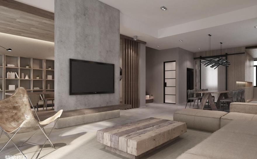 黎波设计作品 | 自然漫步,现代写意空间-22