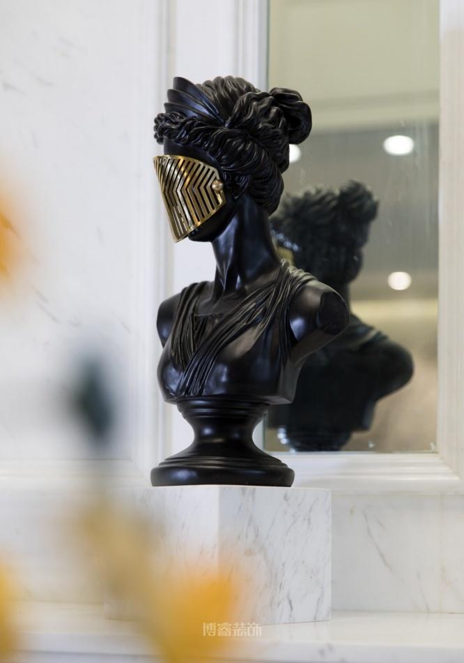 灰色奢华的空间艺术-17