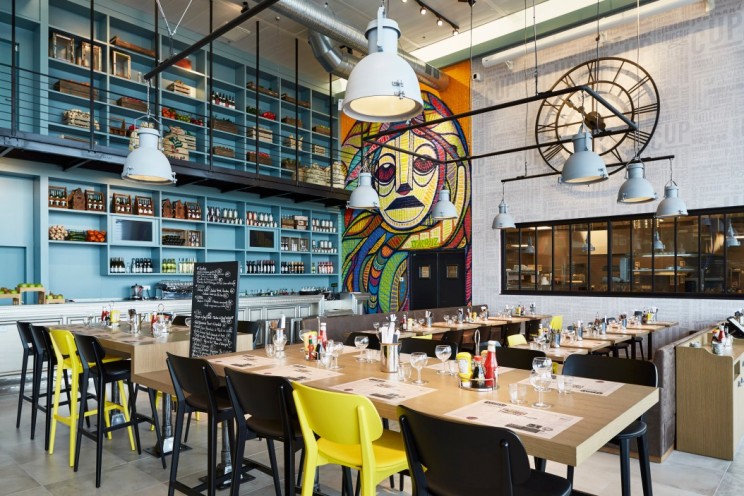 巴黎 CUP 餐厅 | 工业风餐饮空间新诠释-2