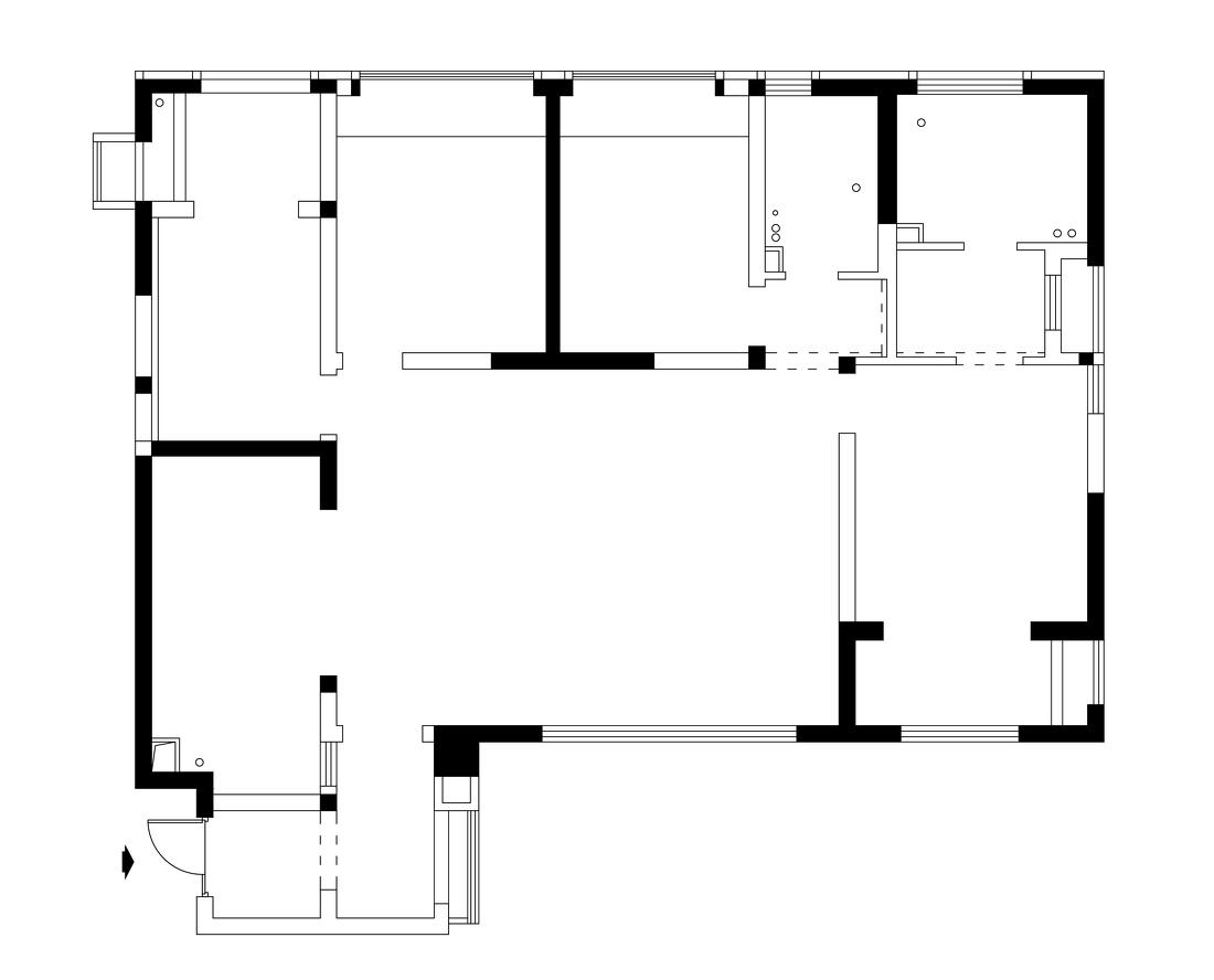 "壹二设计"平层改造 | 优化空间,提升生活品质-0