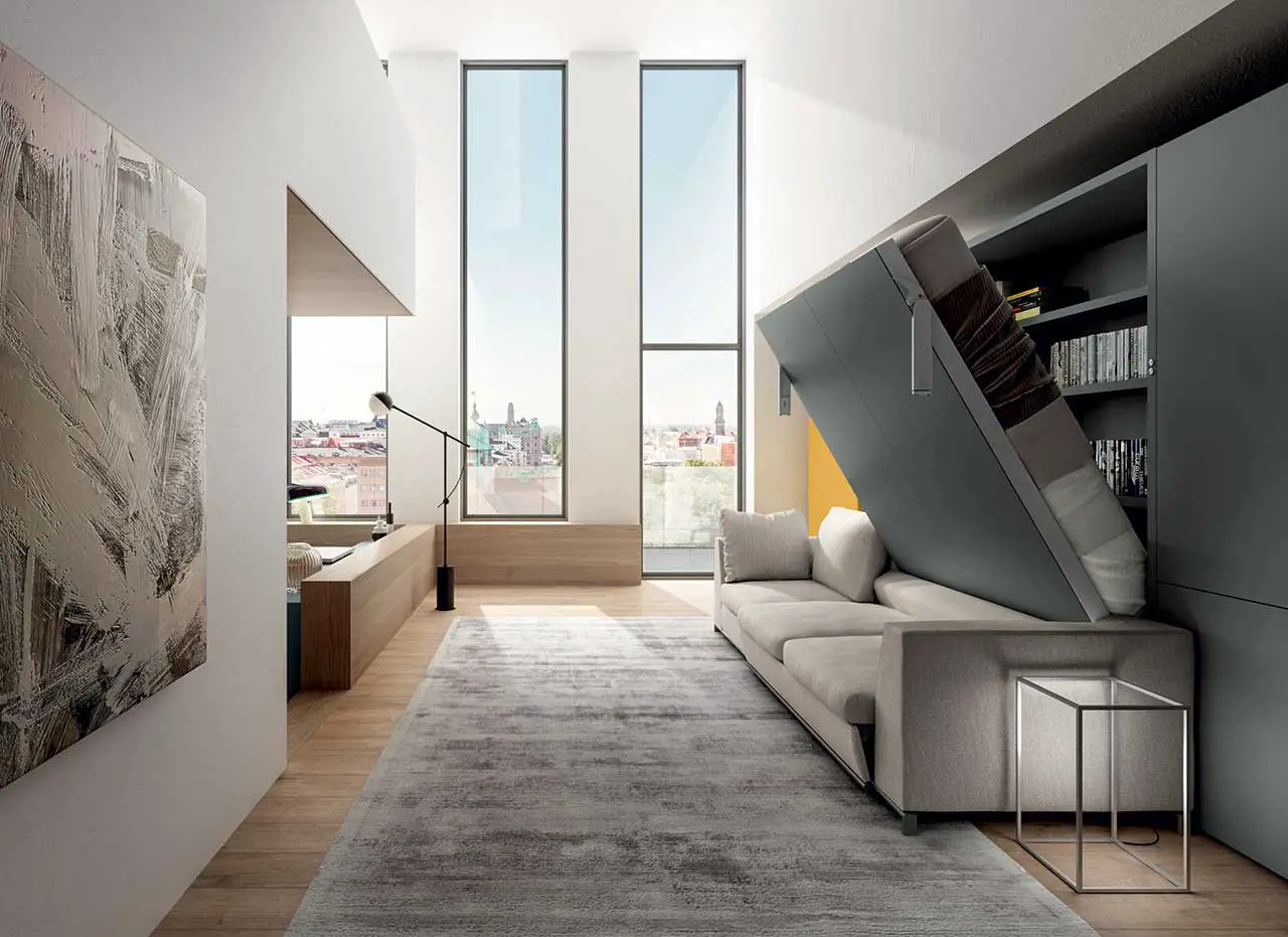 36m2 工作室巧妙设计 | 隐藏式卧室惊艳呈现-3