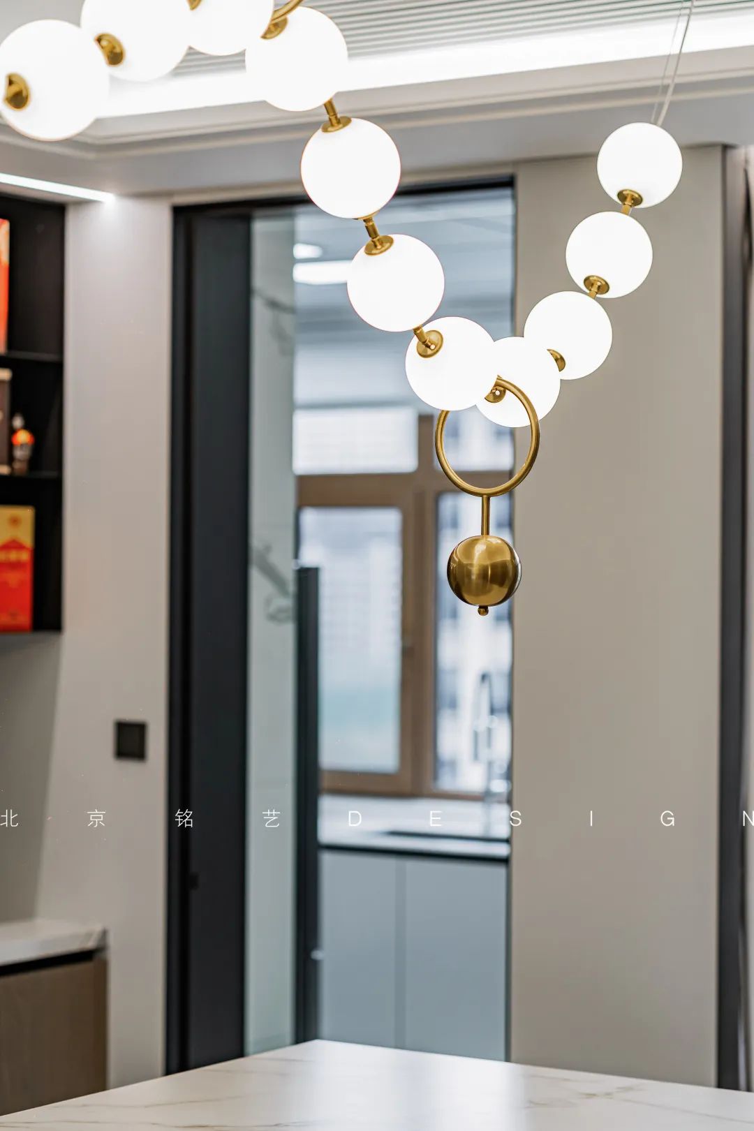 辛集·百合御景城一对一硬装实景丨北京铭艺-79