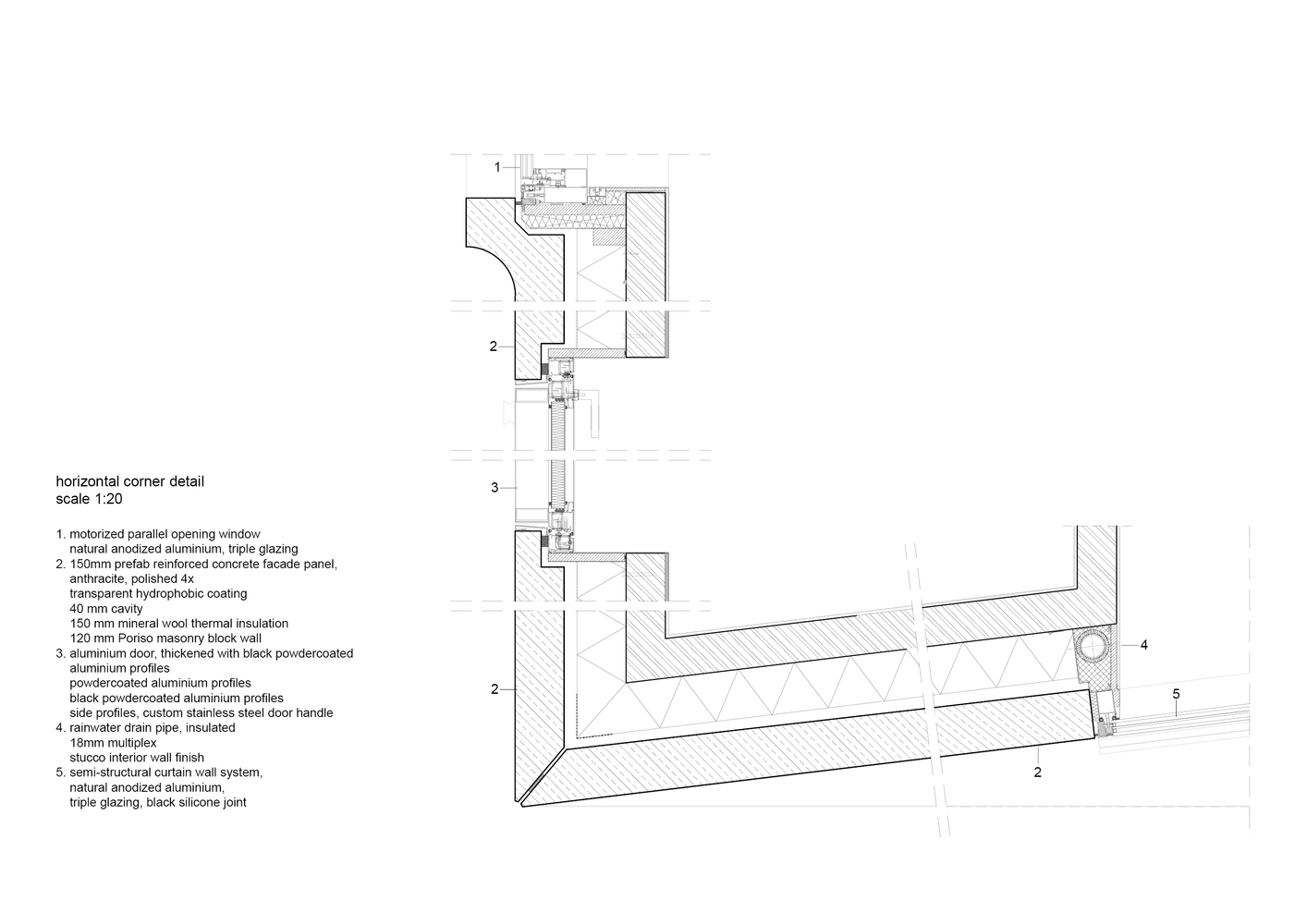 Conceived as a Minimalist Geometric Composition this Wonderful Construction Perfectly Integrates the Interior with The Exterior-28