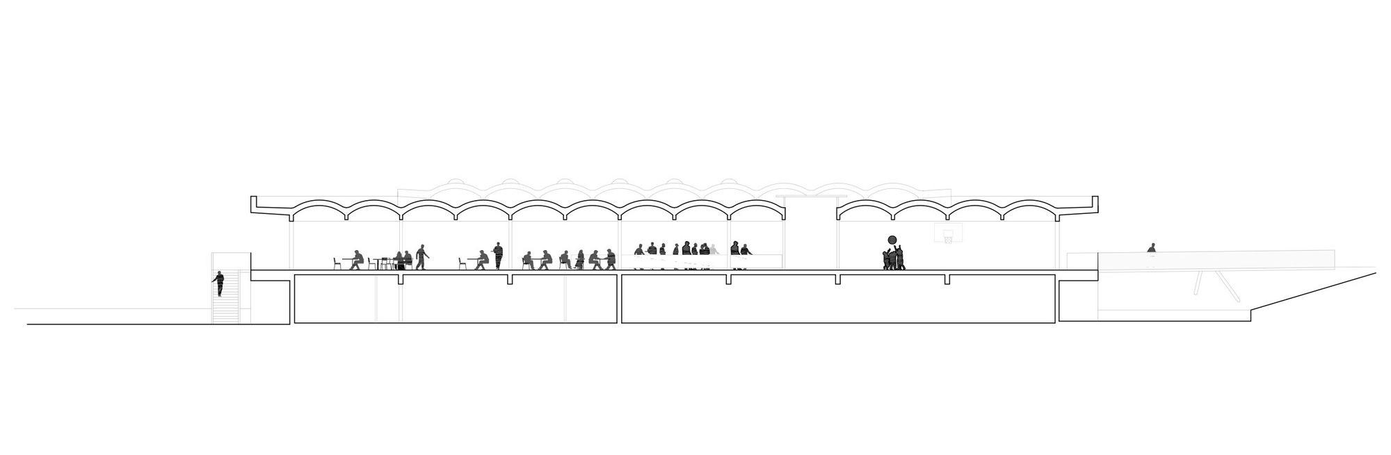 School Canteens and Multipurpose Room / MCBAD architecture & urban design-24