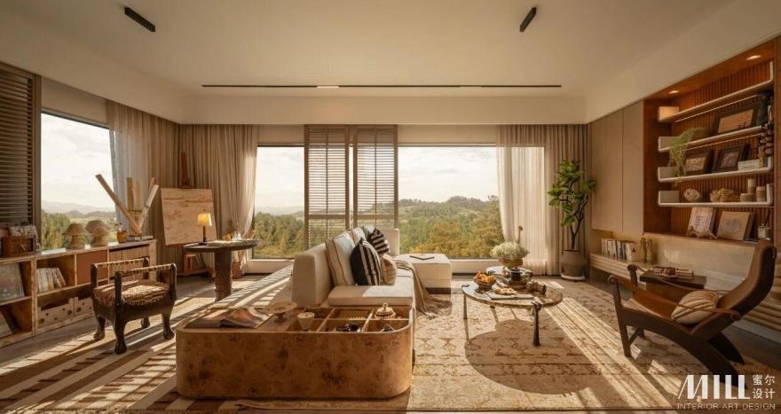 昆明万科·棠月东方28m²&143m²样板间丨中国昆明丨深圳市蜜尔室内艺术设计有限公司-9