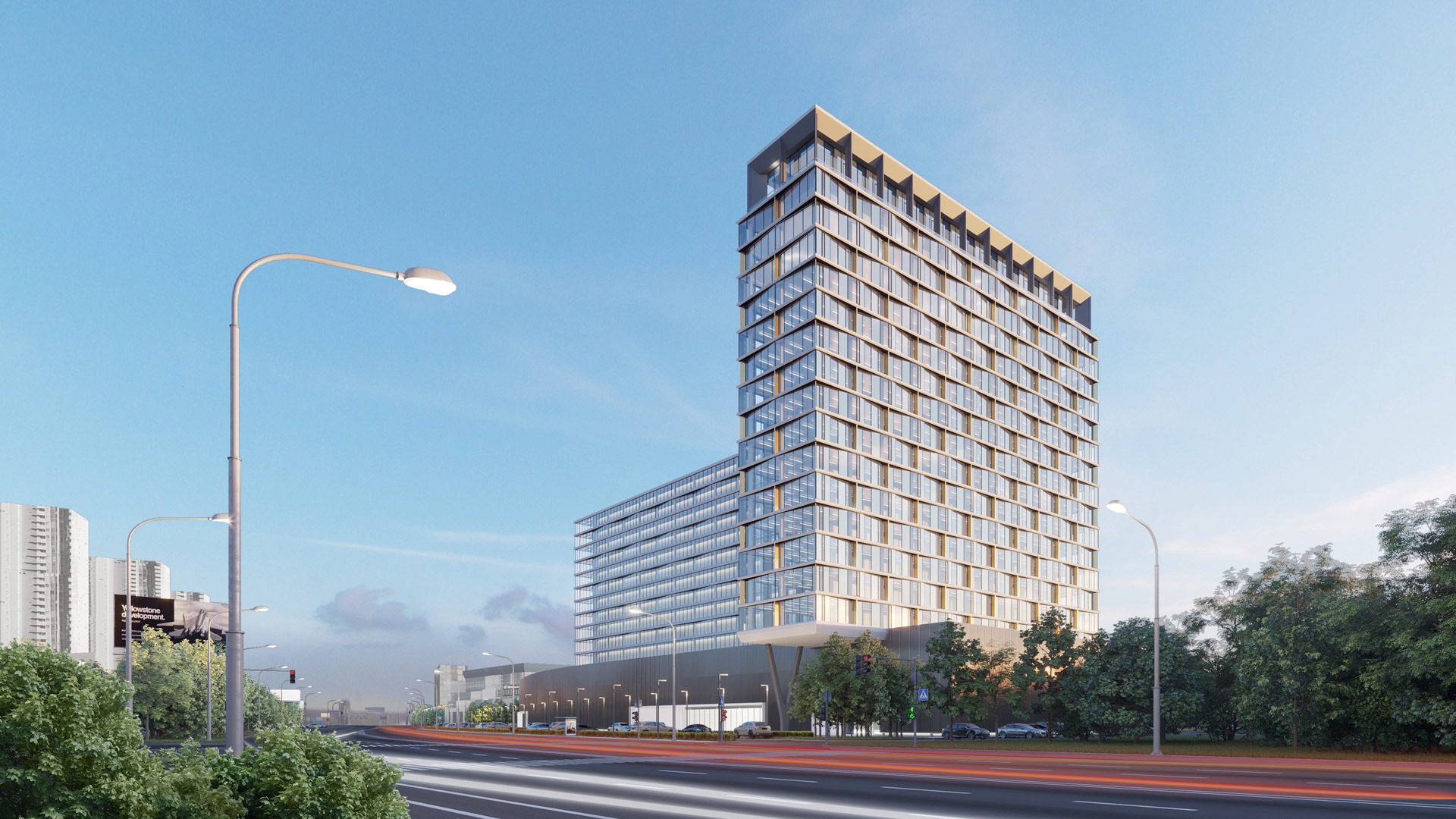 莫斯科“漂浮”办公室设计-2