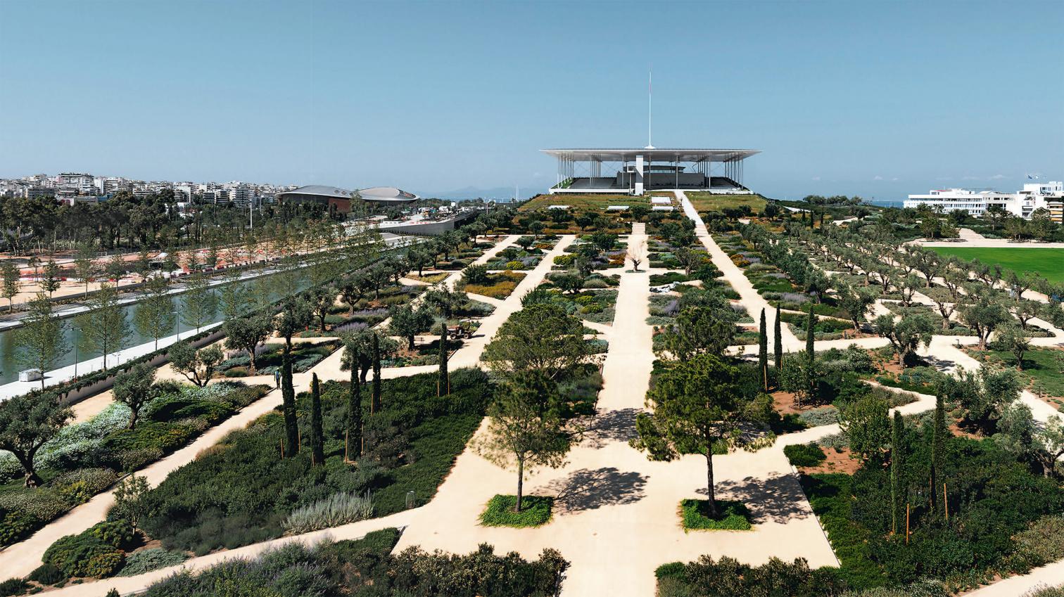 希腊雅典 Stavros Niarchos 文化中心 | 绿色环保的现代建筑杰作-13