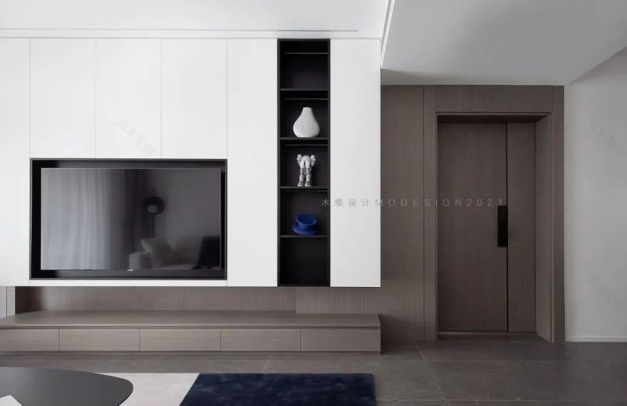 泊林印象 · 杭州 140m²极简温馨住宅设计丨中国杭州丨木维设计-12