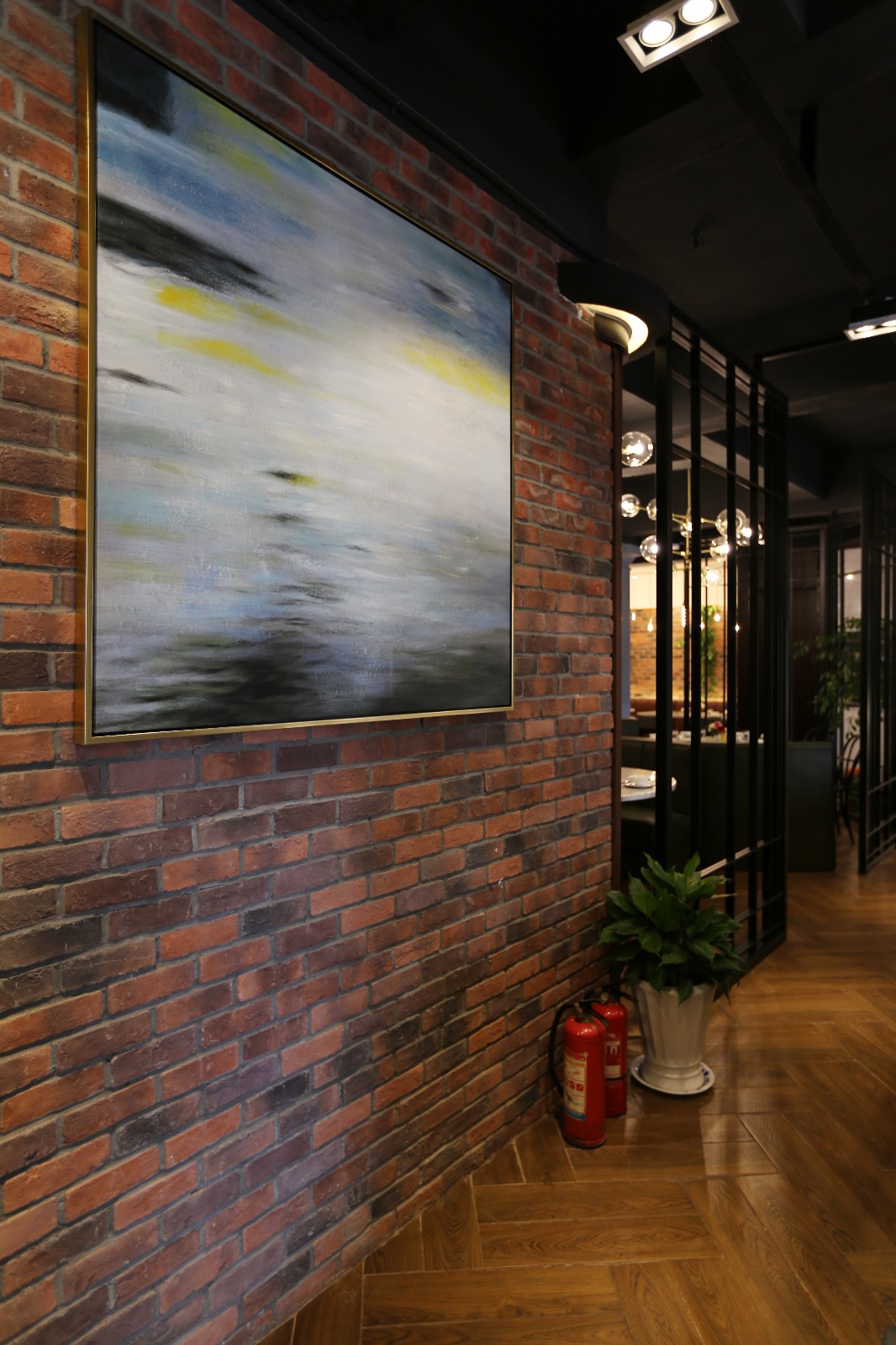 IDDW 道伟设计 | “灰度”巴黎中餐厅,简约工业风融合巴黎元素-61