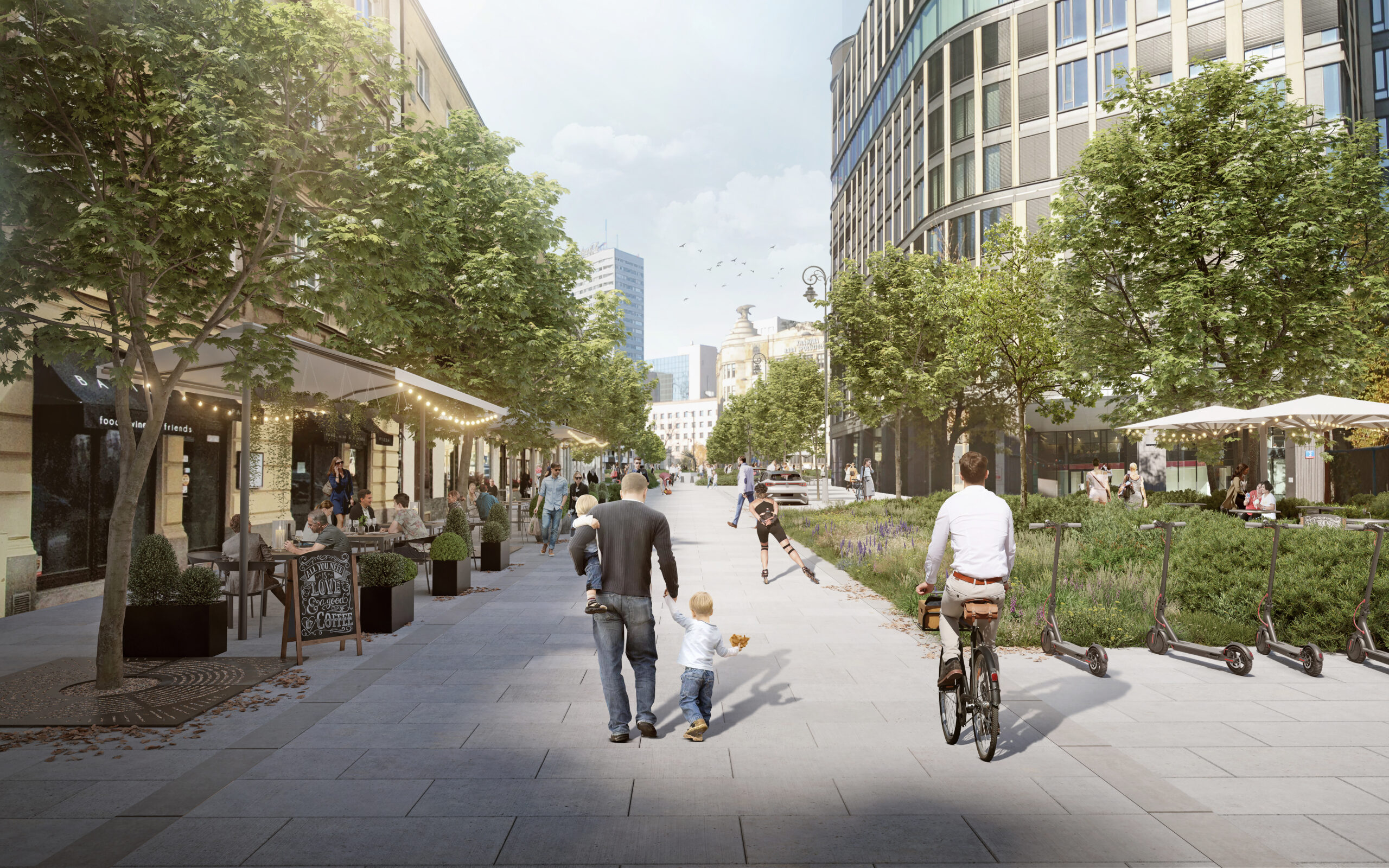 Złota Street城市景观项目丨PolandWarszawa-14