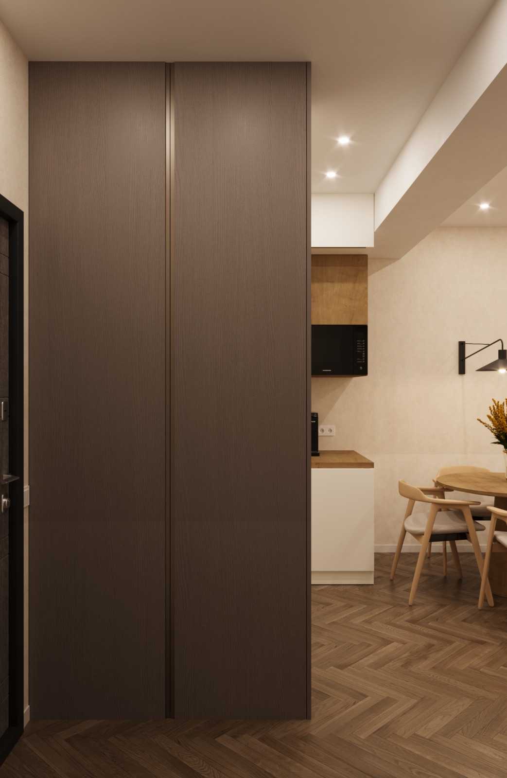 Project 26. 40m2 apartment design, Tbilisi,Georgia-1