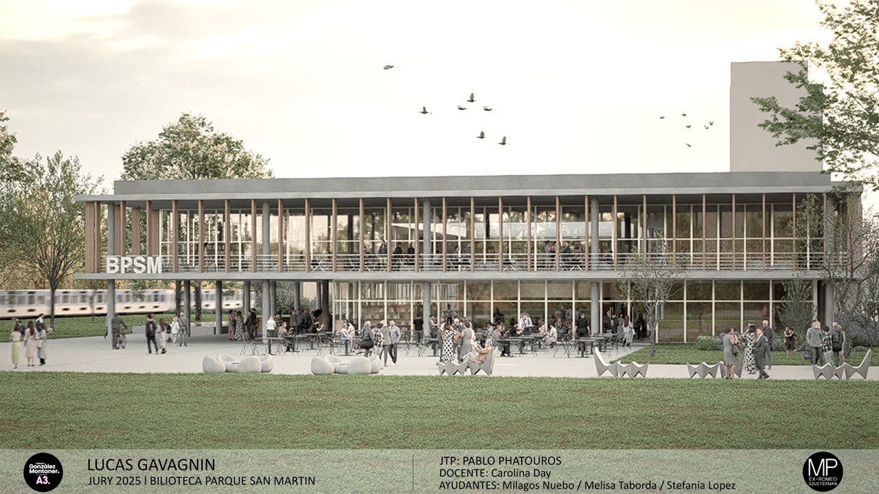 图书馆 Biblioteca Parque San Martin - Jury A3 2025-0