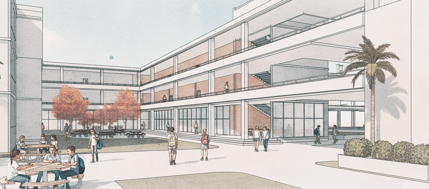 AL  OFOQ实验学校相关建筑设计项目丨埃及丨开罗大学工程学院建筑系-16