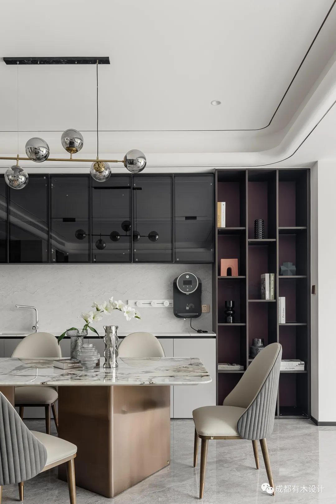 成都国宾雅集轻奢大平层丨中国成都丨有木设计-54