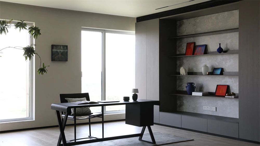 现代位于湖畔的大平层住宅丨中国-16