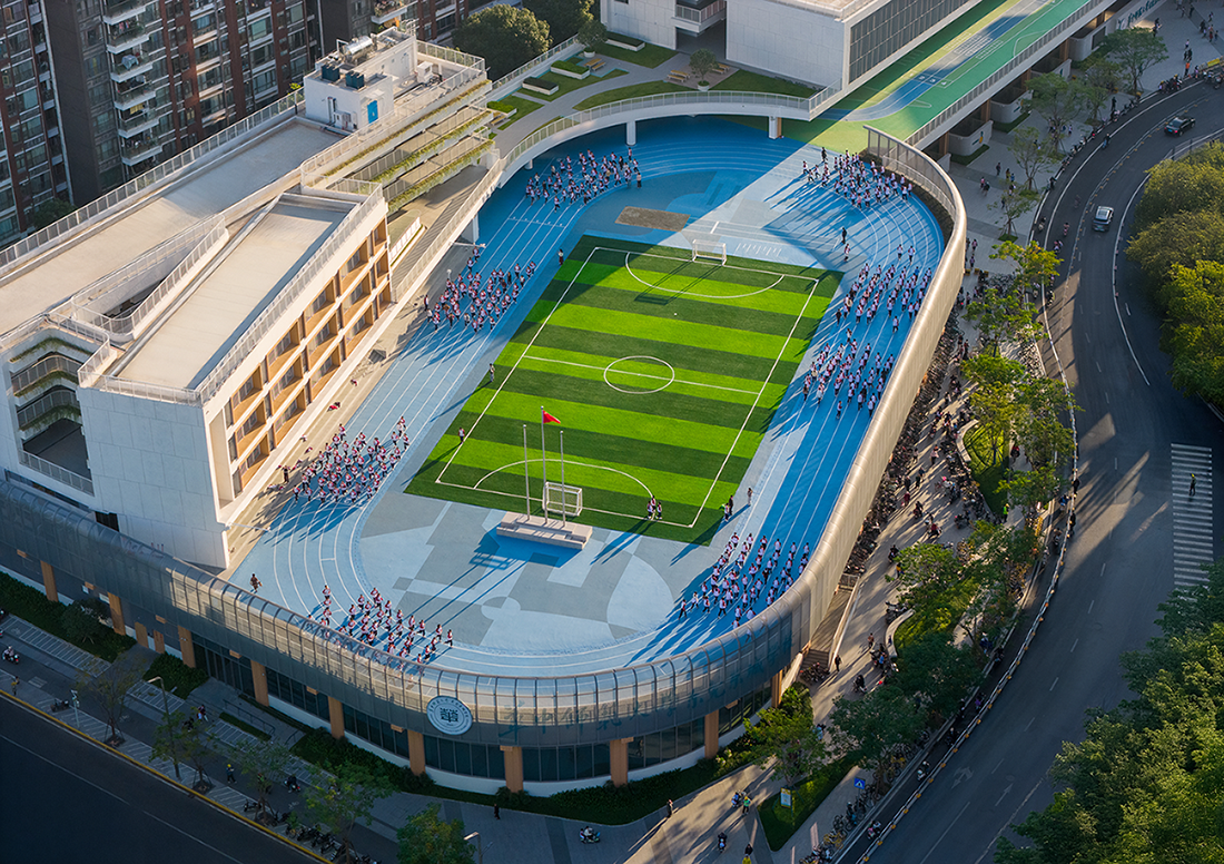 华中师范大学东莞东城学校景观设计丨中国东莞丨里表都会(北京)规划设计咨询有限公司-19