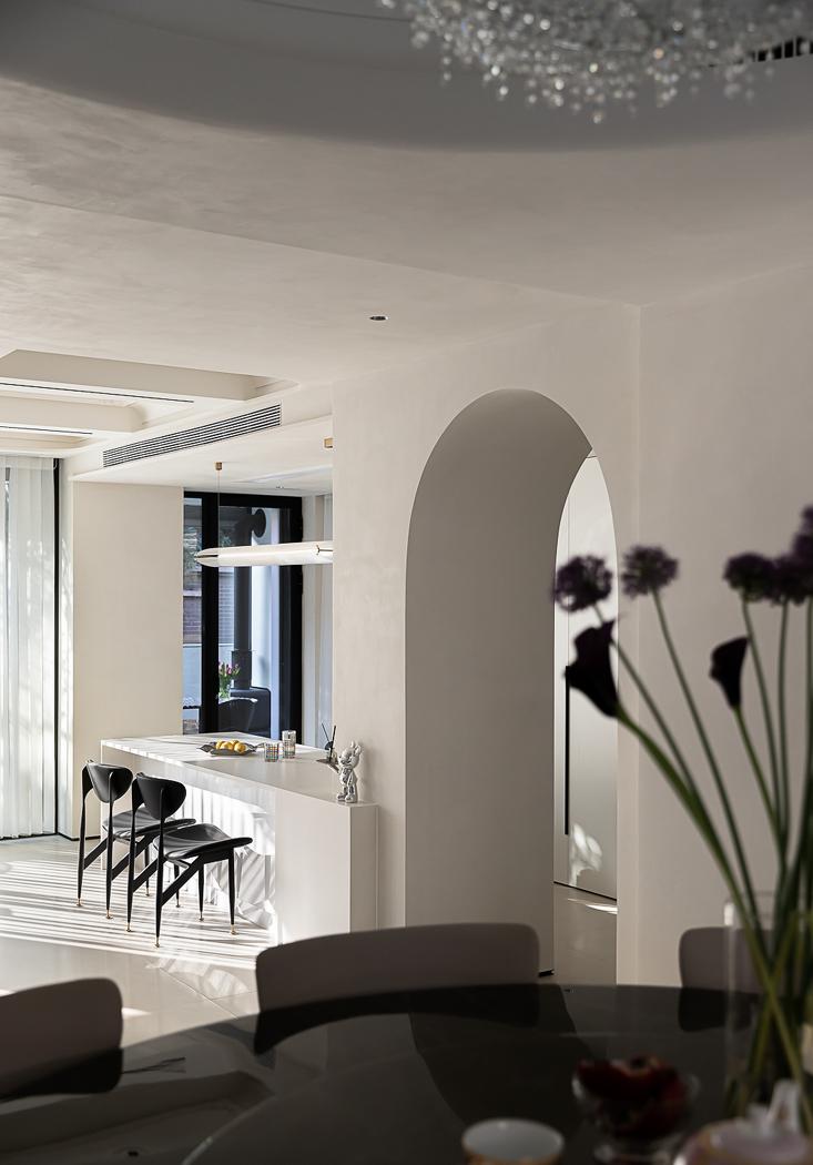 现代简约的浪漫复古西湖别墅丨中国杭州丨宸鹿设计-25