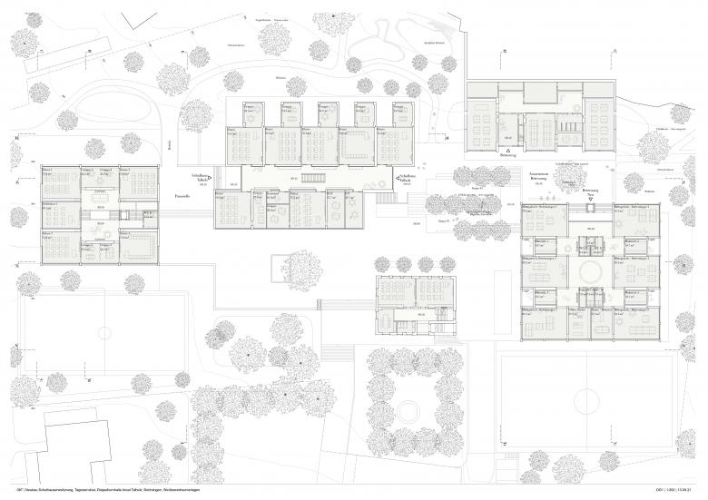 Schulanlage Talholz 校园设计丨瑞士丨Gschwind Architekten AG BSA SIA-12