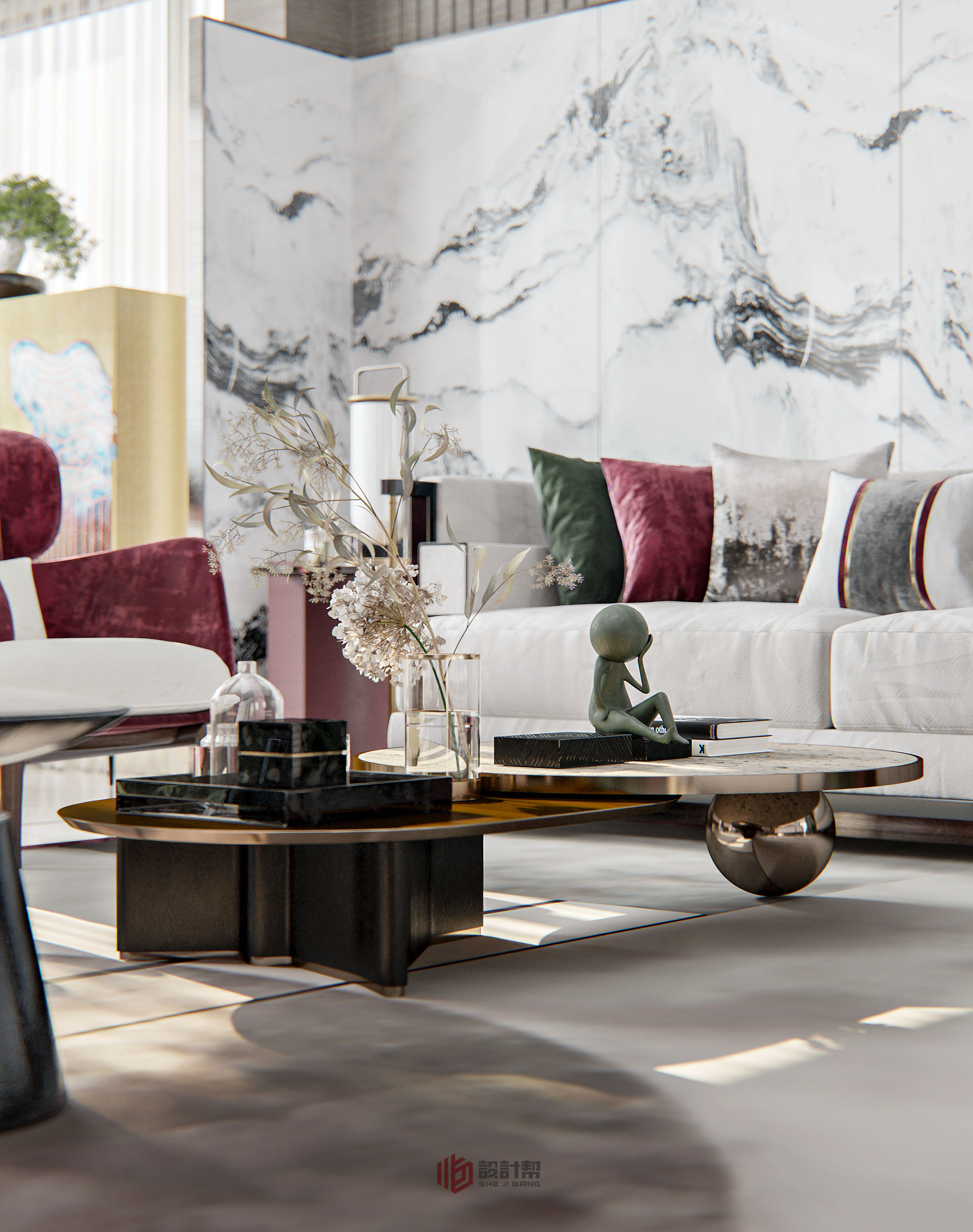 湖南国艺名雕黄琦新作 | 浅酌温柔，岁月静好-10