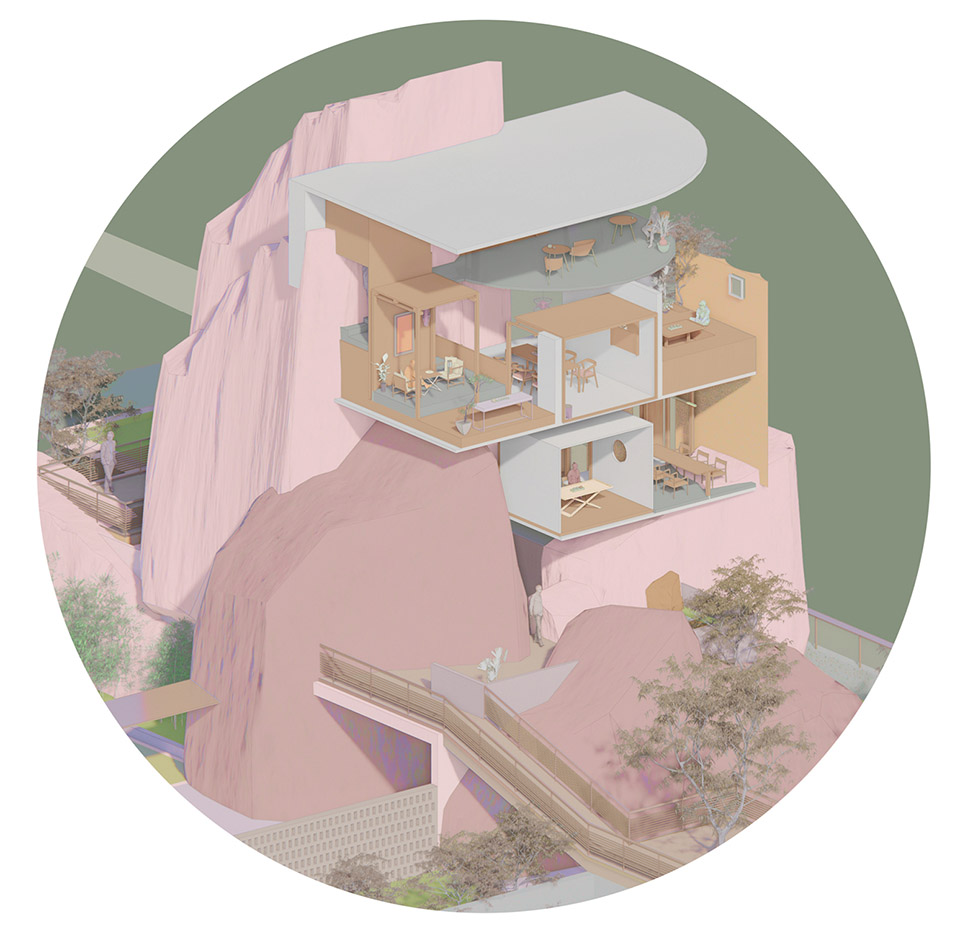 回头潮堤岸上的建筑丨中国浙江丨森上设计-65