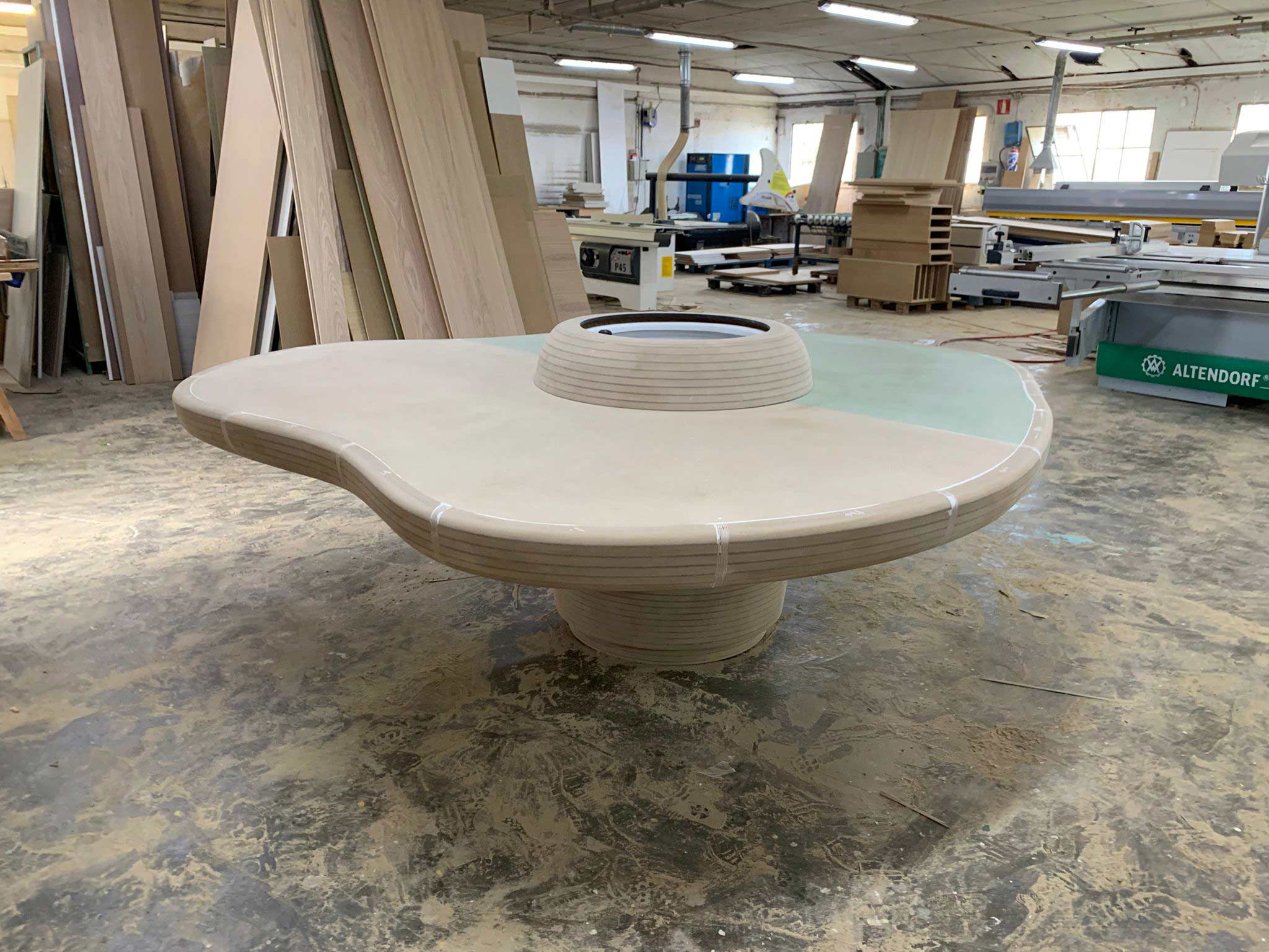 Mesa paramétrica（参数化桌子,花架）丨西班牙马德里丨EXarchitects-12