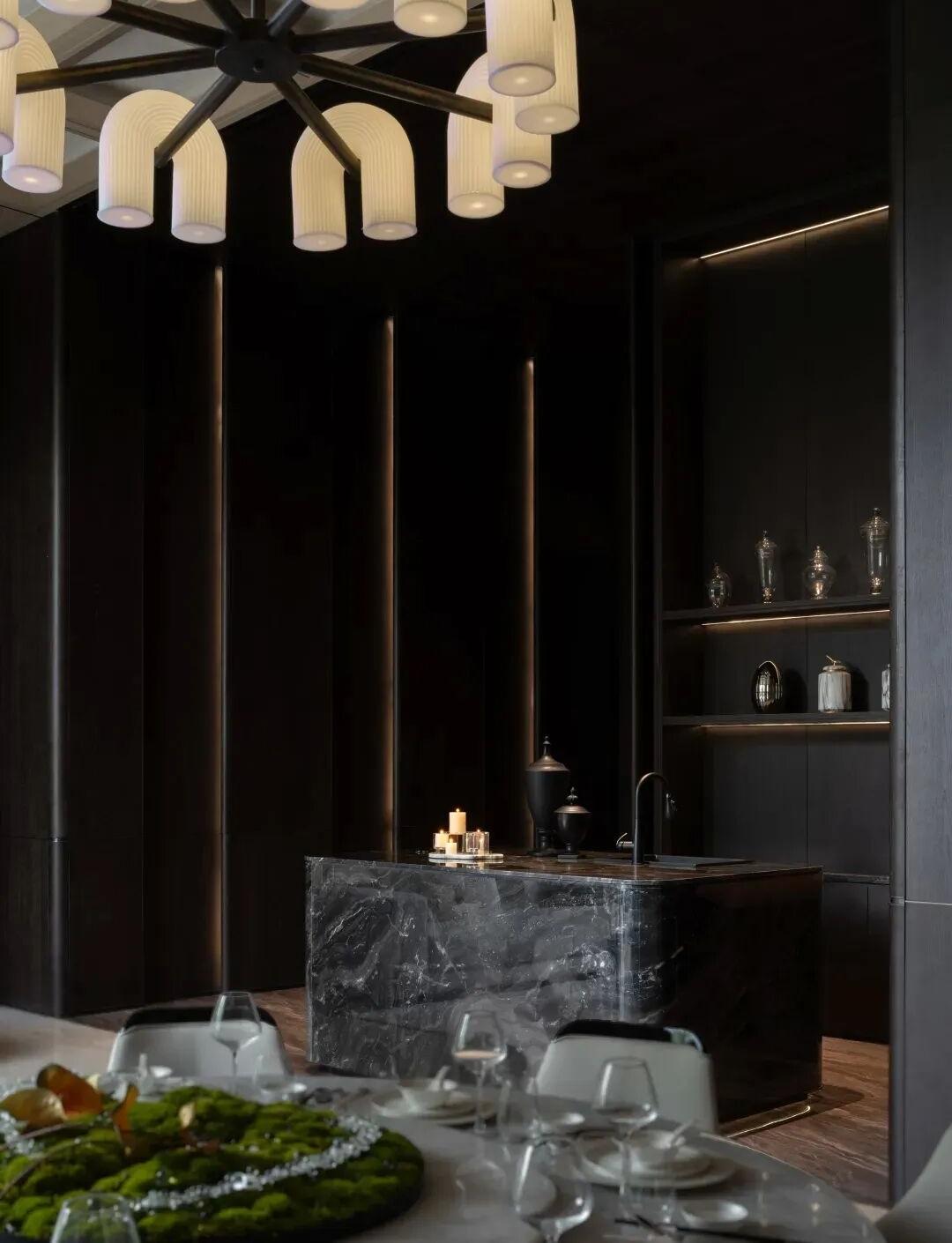 重庆新希望·D10·黑珍珠会所丨中国重庆丨硬装朴悦设计,软装范可萨-22