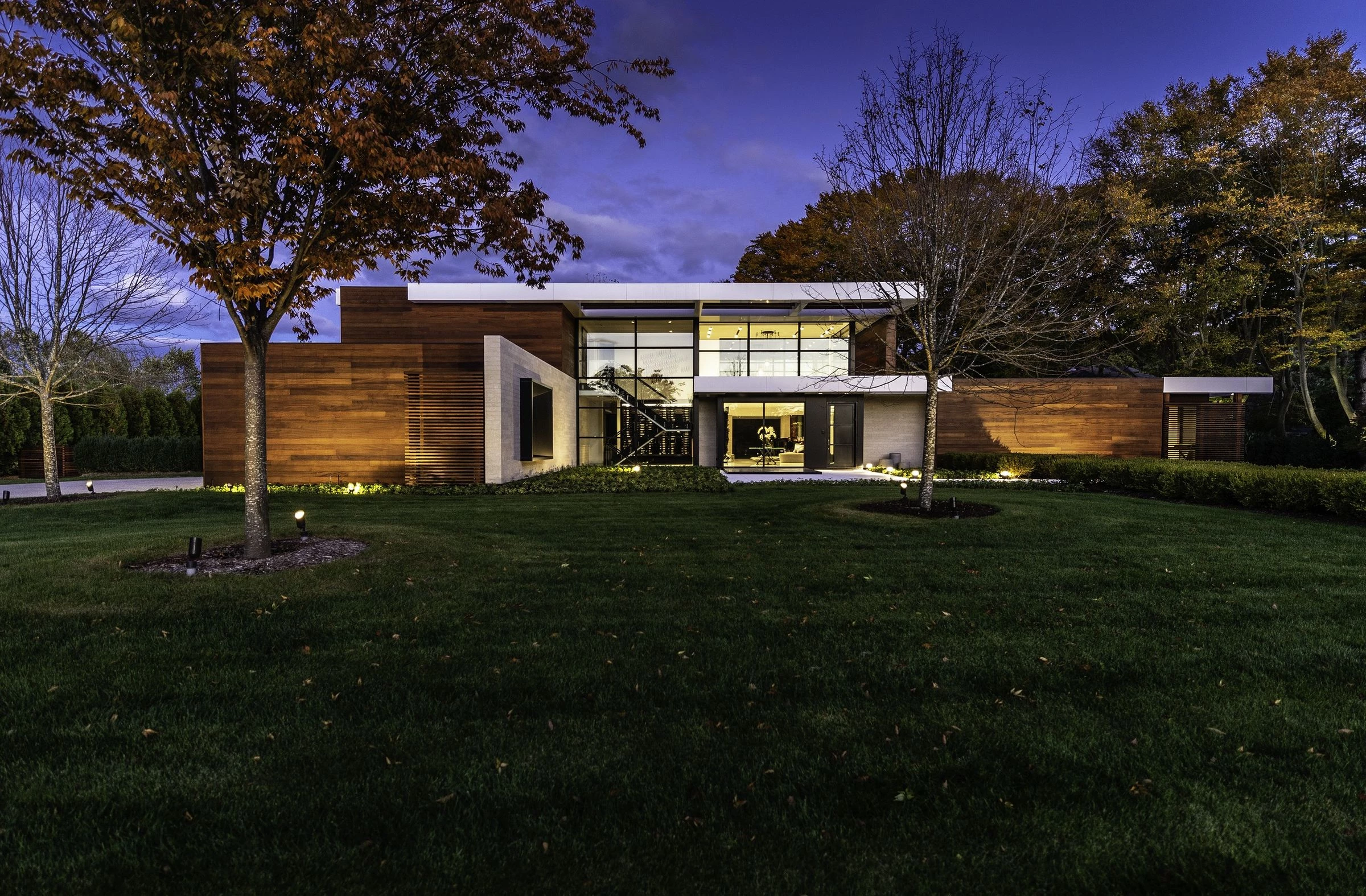 纽约长岛现代私人住宅-44