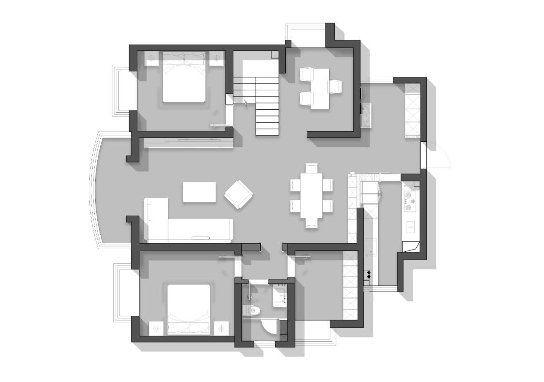 逸境 · 现代风格别墅设计丨中国陕西丨逸境精造-18