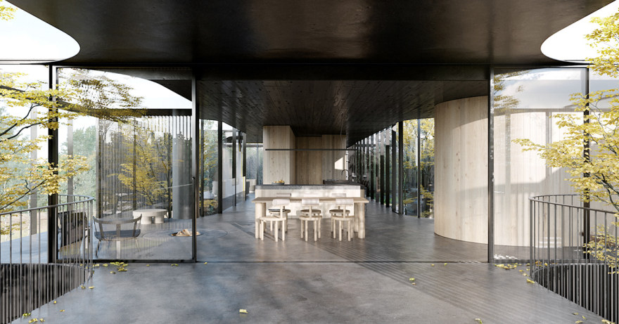 墨尔本河畔别墅,打造室内外一体化生活空间-23