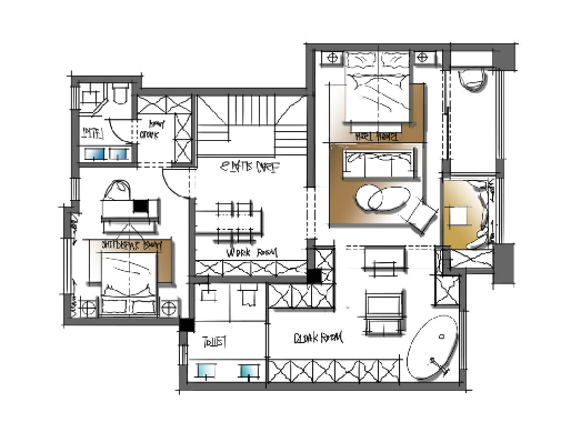 远界设计 | 成都九里晴川 | 现代极简,温馨家的艺术探索-32