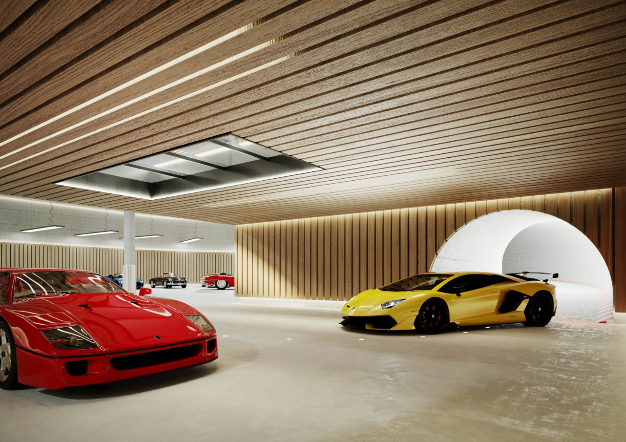 豪宅车库设计丨英国丨Jonathan Clark Architects-42