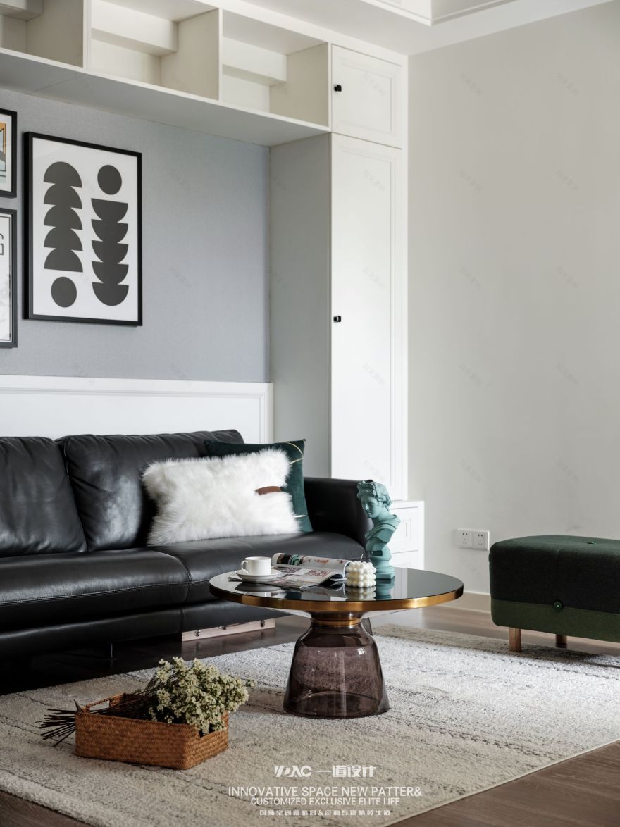 一道设计 | 花店美女老板的家,二手学区房大变身-45