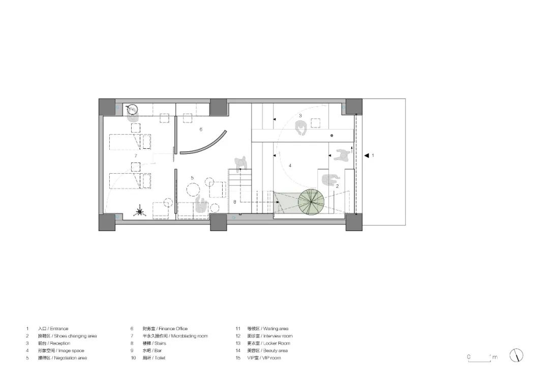 城市山丘B&M 美颜社丨中国汕头丨PADSTUDIO 质感建筑设计-51