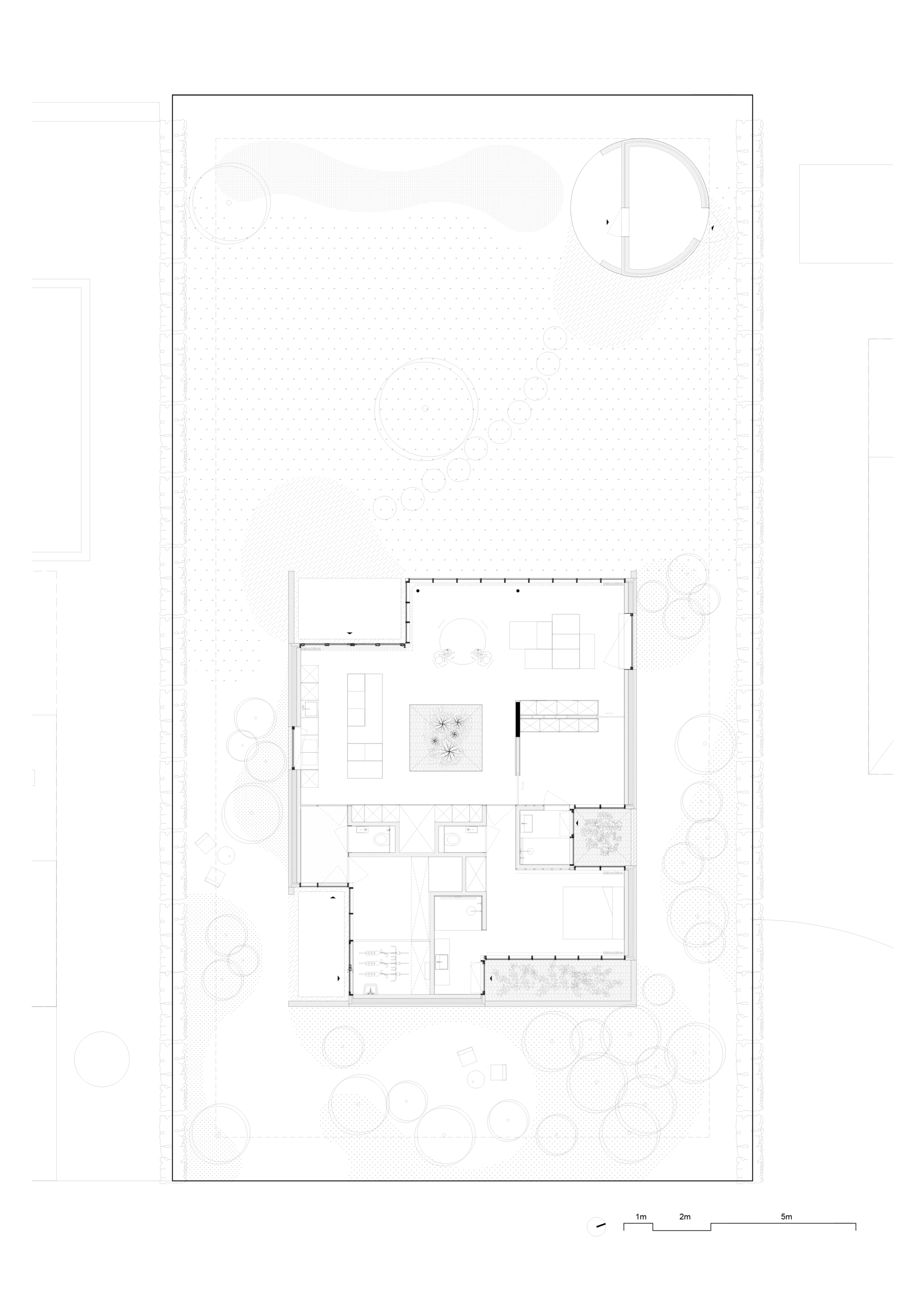 庭院住宅丨比利时丨Studio Okami Architects-11