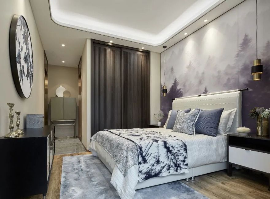 《大山水》寄情都市,董蕾打造浩创梧桐溪水湾营销中心-55