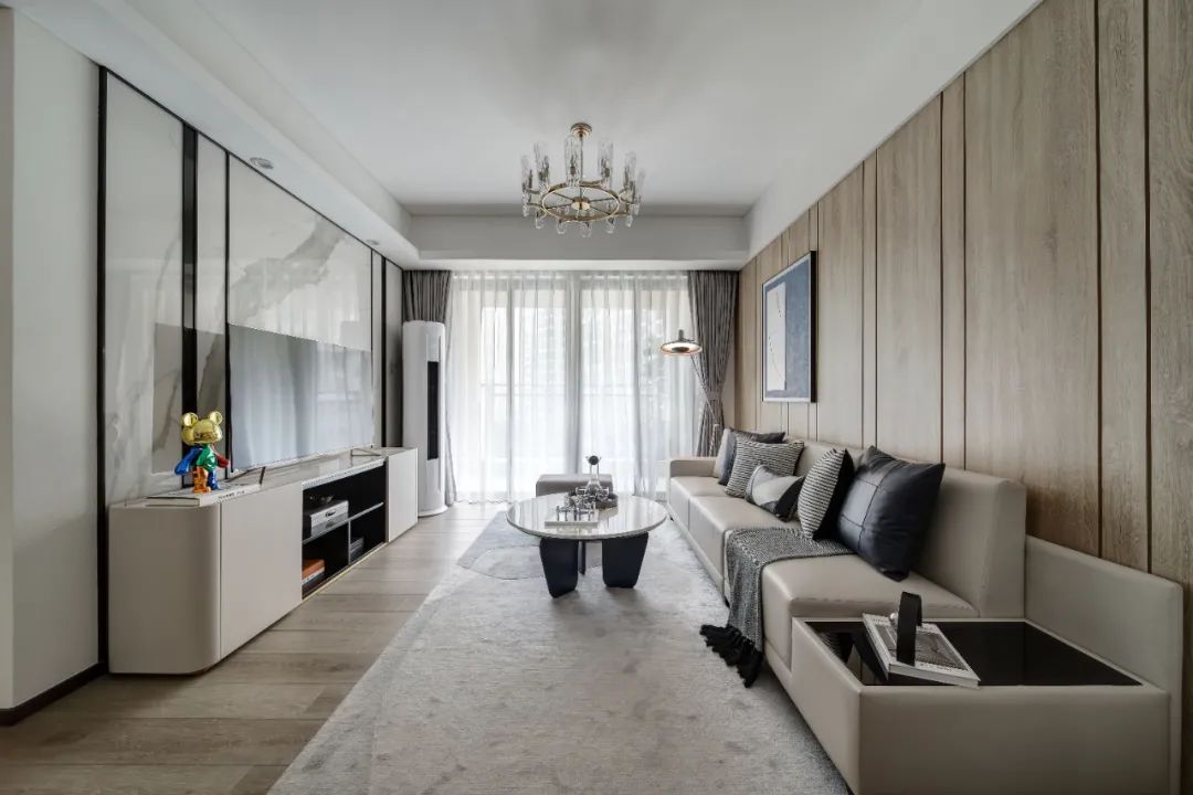 深圳碧桂园观麓花园 | 89㎡现代潮居,星际熊点缀克莱因蓝空间-18