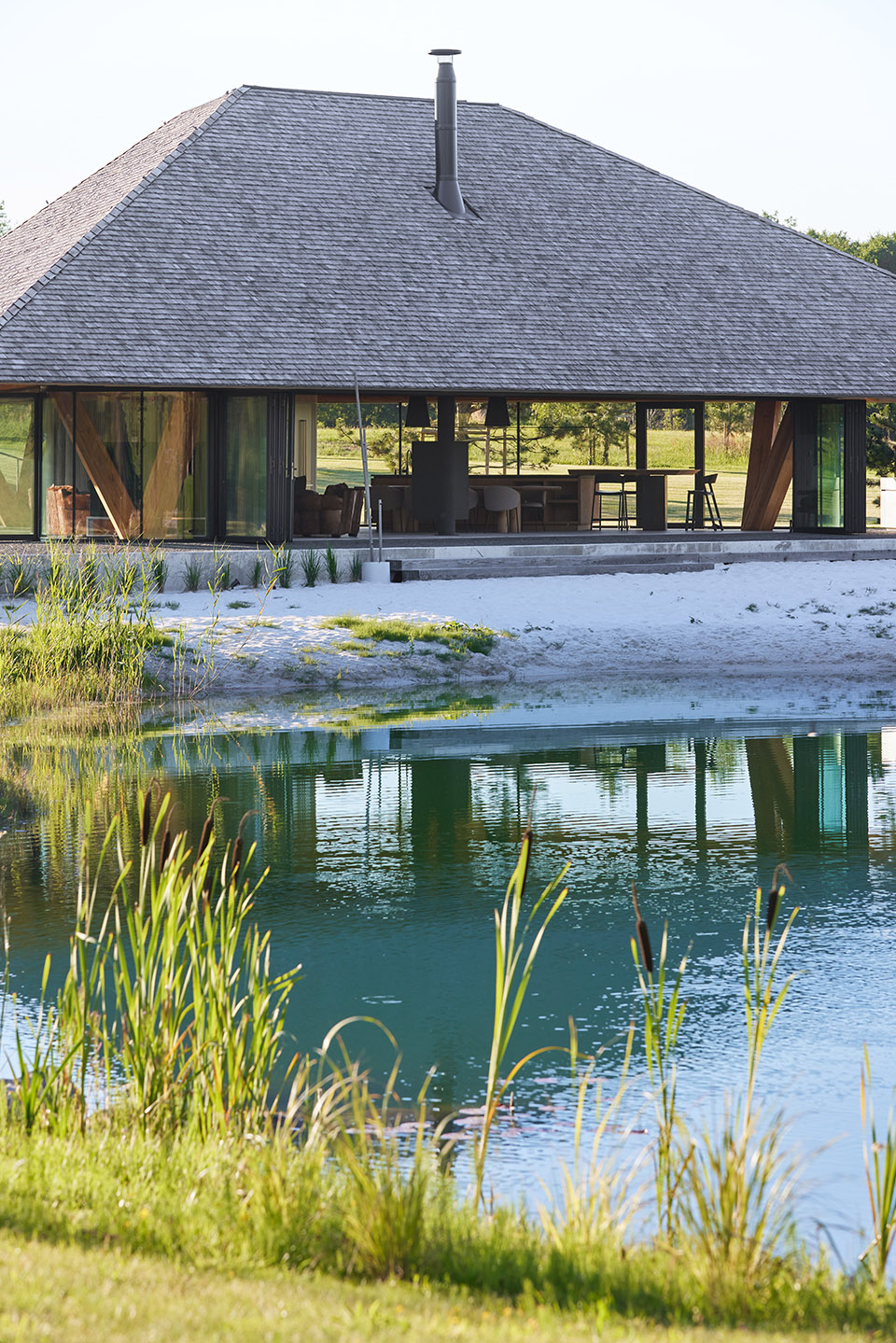 池畔小屋丨立陶宛丨HEIMA architects-23