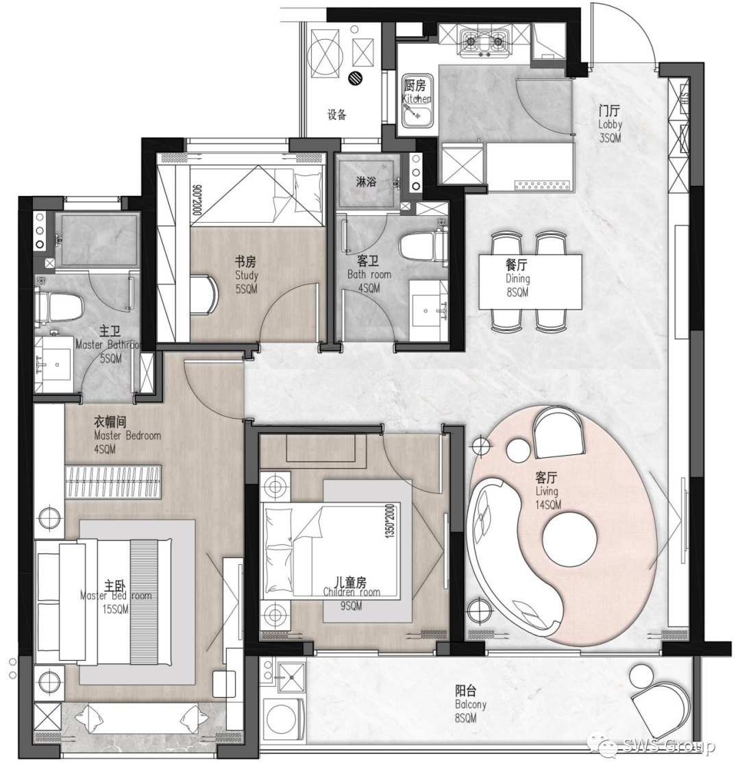 杭州绿城湖上春风样板房丨中国杭州丨SWS Group-121