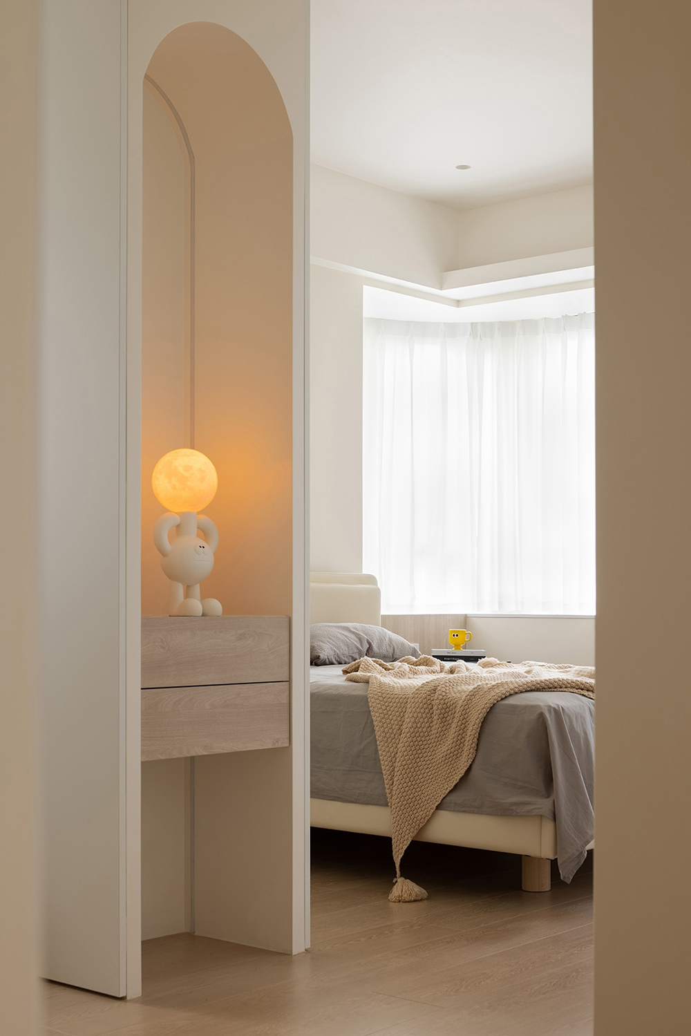 暖色原木风 · 义乌蒲荷花苑住宅设计-59