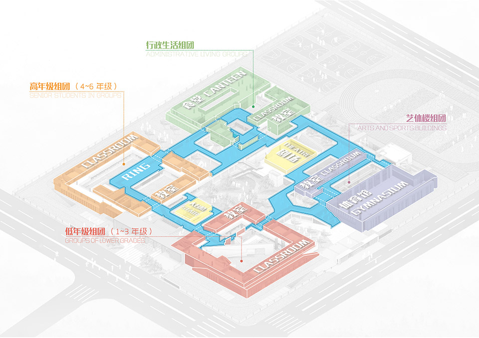 无锡市洛社第二中心小学丨中国无锡丨c+d设计中心-166