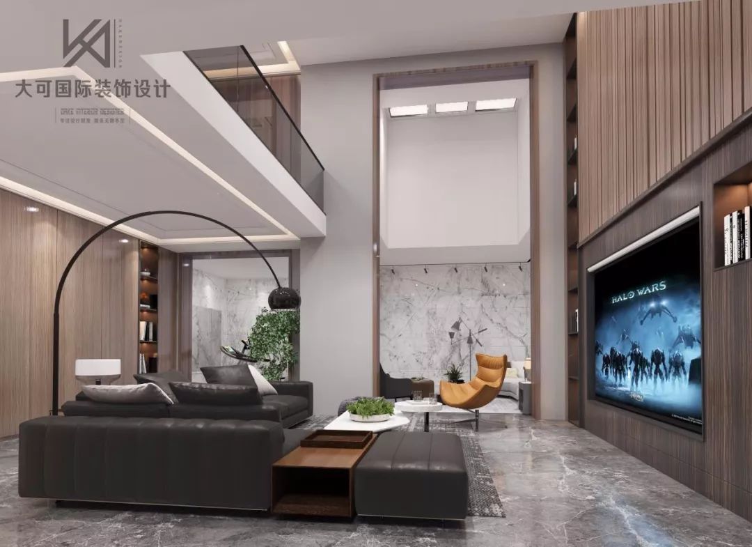 《现代生活—简与繁》外滩首府 380㎡叠墅，现代风格演绎生活美学-25