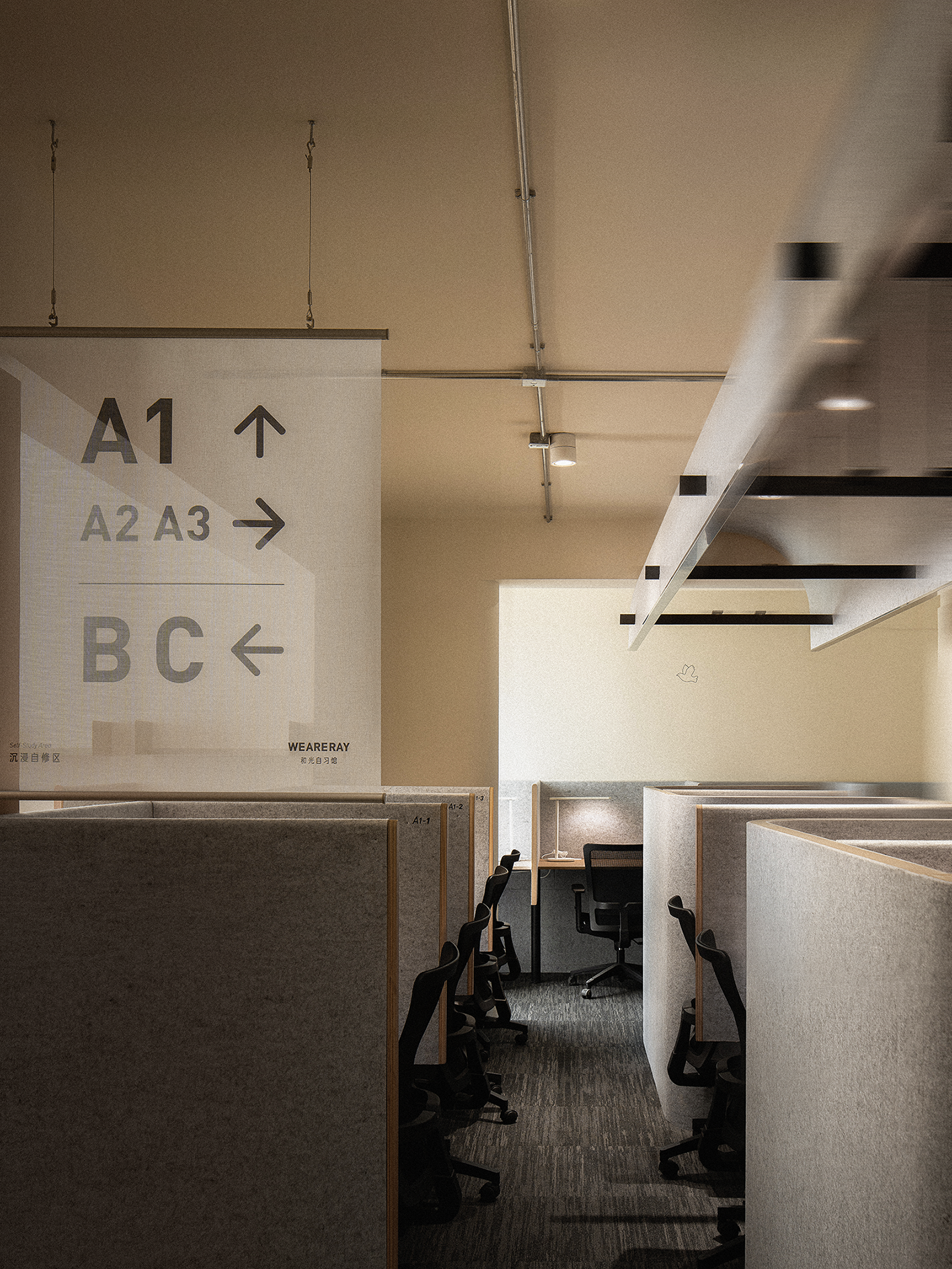 和光自习室 2·0丨中国武汉丨三角伬设计-20