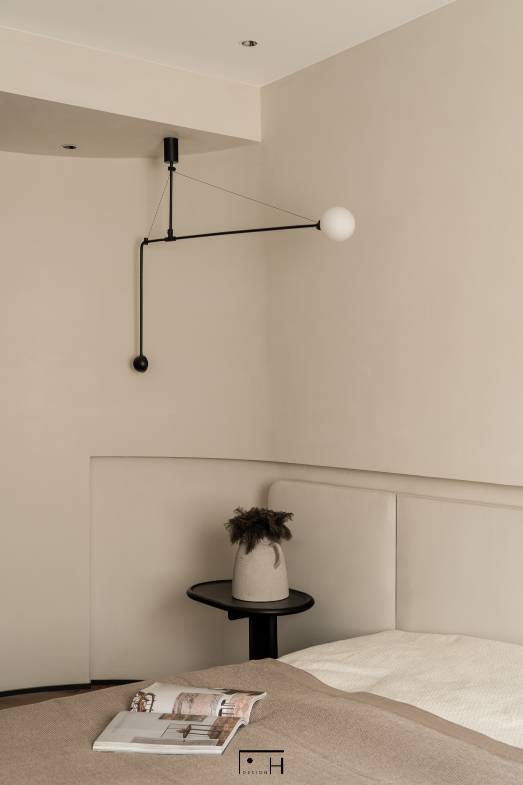 曲线与线的完美交融 · 浙江诸暨御江湾家装设计丨中国浙江丨栗禾设计-45